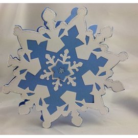 Sizzix Stanz - und Prägeschablone SET, Sizzix Framelits, Snowflakes