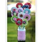 Embellishments / Verzierungen Pinwheels av designer papir "Sew Lovely"