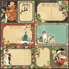 GRAPHIC 45 Designer della carta "Raining Cats and Dogs - amico a quattro zampe", 30,5 x 30,5 centimetri