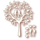 Wild Rose Studio`s Wild Rose Studio`s stamping and embossing stencil "Love Bird Tree"