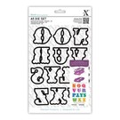 Docrafts / Papermania / Urban X-Cut, lettere da N a Z