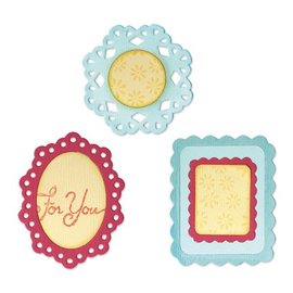 Sizzix Medio Sizzlits - (3) Cuadros Decorativos