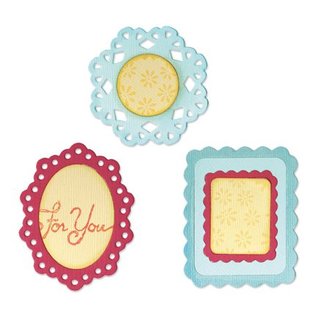 Sizzix Moyenne Sizzlits - (3) cadres décoratifs