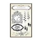 Stempel / Stamp: Transparent Anna Marie Designs, Stempel, Rose Clock Set, passend zu den Stanzschablone Uhr