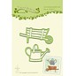 Leane Creatief - Lea'bilities und By Lene Punching - and embossing stencil, garden wheelbarrow and water jug