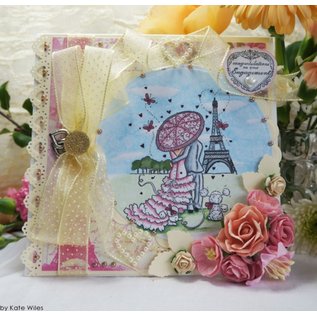 Wild Rose Studio`s Stempel-Set set Parisian Stroll, Größe A7, Transparent Stempel