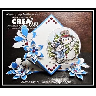 Crealies und CraftEmotions NEW: Metal cutting dies for pop-up cards!