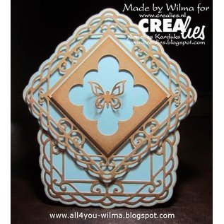 Crealies und CraftEmotions NOUVEAU: Coupage du métal meurt pour cartes pop-up!