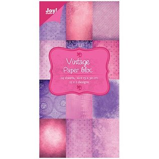 Joy!Crafts / Jeanine´s Art, Hobby Solutions Dies /  Papierblock Vintage