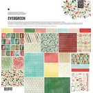 Karten und Scrapbooking Papier, Papier blöcke Designere blok, Basic Grey - Evergreen - Collection Pack