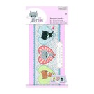 Docrafts / Papermania / Urban Découpage carte ensemble, petite meow