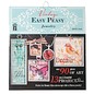 ModPodge Vintage "Easy Peasy Jewelery" book with many vintage motifs for creating charms