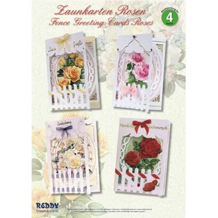 BASTELSETS / CRAFT KITS Bastelset: Cerca Tarjetas Rosas