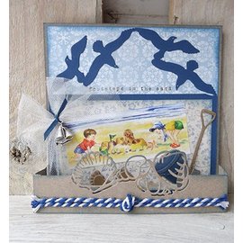 Marianne Design Marianne Design, stamping and embossing folder, Tiny's folding it - seagulls