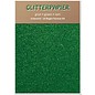Karten und Scrapbooking Papier, Papier blöcke Papel brillo iridiscente, formato A4, 150 g / m², verde