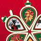 BASTELSETS / CRAFT KITS 3 mini album di ritagli a forma di albero di Natale, campana di Natale o palla di Natale!