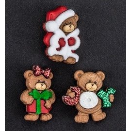 Embellishments / Verzierungen Dress den op, dekorationer, Charms, tilføje-erne - Christmas Bears