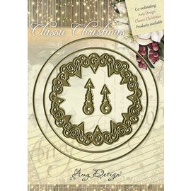 AMY DESIGN AMY DESIGN, stansen en embossing stencil - Classic Klok