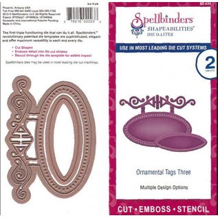 Spellbinders und Rayher Cutting en embossing stencils