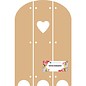 Objekten zum Dekorieren / objects for decorating Dutch DooBaDoo - MDF Triptech with Heart