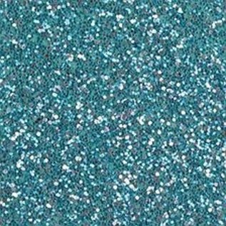 Moosgummi und Zubehör Moosgummiplatte Glitter, 200 x 300 x 2 mm, türkis