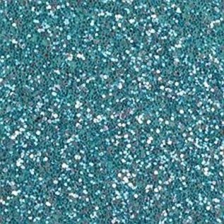 Moosgummi und Zubehör Skumgummiplade Glitter, 200 x 300 x 2 mm, turkis