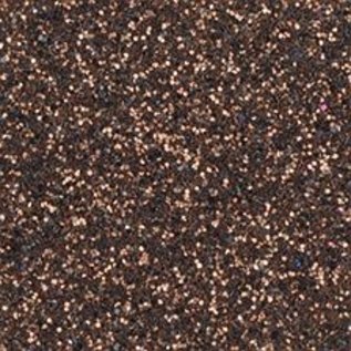 Moosgummi und Zubehör Skumgummi ark glitter, 200 x 300 x 2 mm, mørk brun