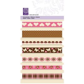 Cart-Us Decorative ribbons, "sweet" Cart-Us, 7 x 1mtr