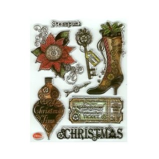 VIVA DEKOR (MY PAPERWORLD) OFFER! Transparent Stamp, SteamPunk, Christmas by Viva Decor - LIMITED!