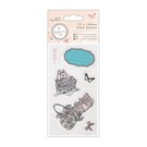 Docrafts / Papermania / Urban Transparent Stempel, 75 x 140mm - Bellisima -Shoes & Bags