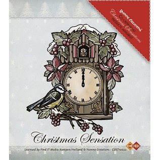 Yvonne Creations Yvonne Creations, Transparent Stempel, Weihnachtsmotiv