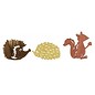 Embellishments / Verzierungen Wood Streuteile autumn friends 1.5-2cm, 24 pcs