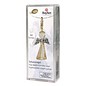 BASTELSETS / CRAFT KITS Bastelpackung Crystal-Schutzengel, 3,2x2 cm, mit Karabiner, golden shadow