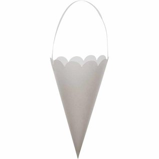 Komplett Sets / Kits Cone, H: 13 cm, curved edge, 20 pcs.