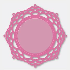 Stempel / Stamp: Transparent Couture creazioni - ornamentali Lace Il - Specchio Mirrory