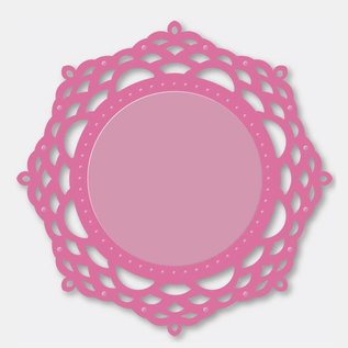 Stempel / Stamp: Transparent Couture creaciones - El ornamental de encaje - Mirror Mirror