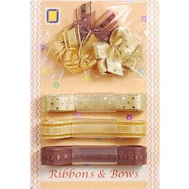 DEKOBAND / RIBBONS / RUBANS ... Collection: Ribbon and Typ of grinding shades of brown,