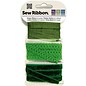 DEKOBAND / RIBBONS / RUBANS ... Ribbon Sortiment greens