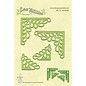 Leane Creatief - Lea'bilities und By Lene Lea'bilitie, stamping and embossing templates, corner with leaves