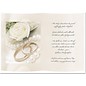 Karten und Scrapbooking Papier, Papier blöcke 1 Blatt Transparentpapier,  A5, mit Gedicht zur Goldenen Hochzeit