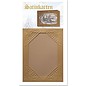 KARTEN und Zubehör / Cards 3 Hiver satin cartes d'or