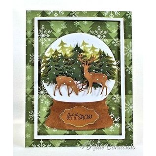 Marianne Design Punching and embossing templates Craftables, 2 reindeer