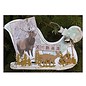 Marianne Design Punching and embossing templates Craftables, 2 reindeer