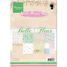 Marianne Design Pretty Papers, A5, Belle Fleur