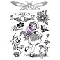 Prima Marketing und Petaloo Rubber motif stamp, Princess - LAST AVAILABLE
