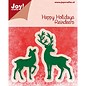 Joy!Crafts / Jeanine´s Art, Hobby Solutions Dies /  Joy Crafts, presning og prægning mappe, rensdyr