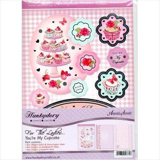 Hunkydory Luxus Sets & Sandy Designs Hunkydory Luxury kort kit for kort design