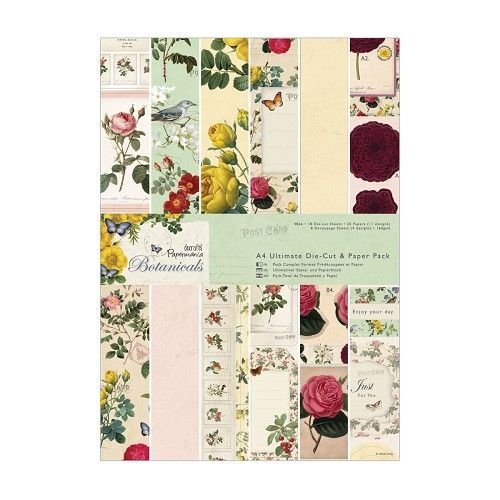 Karten und Scrapbooking Papier, Papier blöcke Designerblock, A4, 47 Blatt mit zauberhaften Designs, Botanicals - LETZE vorrätig! Karten und Scrapbooking Papier, Papier blöcke Designerblock, A4, 47 Blatt mit zauberhaften Designs, Botanicals - LETZE vorrätig!