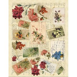 DECOUPAGE AND ACCESSOIRES 50x70cm papel Soft - Recuerdos 1