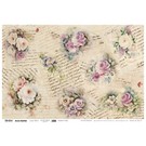 DECOUPAGE AND ACCESSOIRES Soft-Paper 50x70cm - Romance